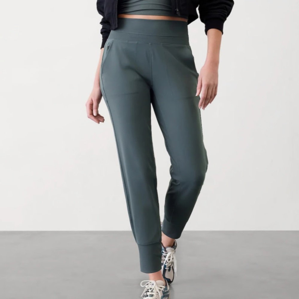 Athleta Venice High Rise Jogger in Eden
